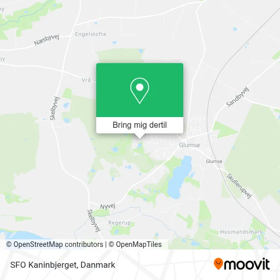 SFO Kaninbjerget kort