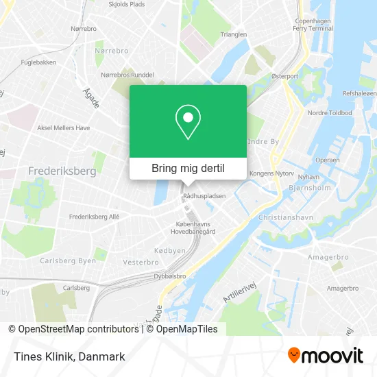 Tines Klinik kort