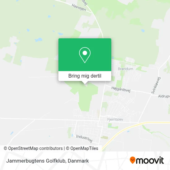 Jammerbugtens Golfklub kort