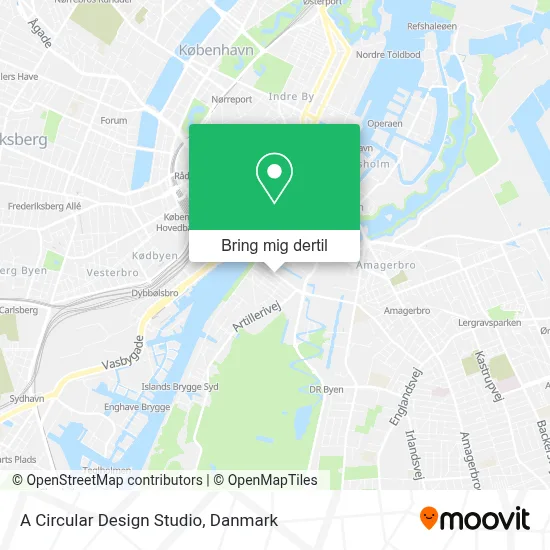 A Circular Design Studio kort