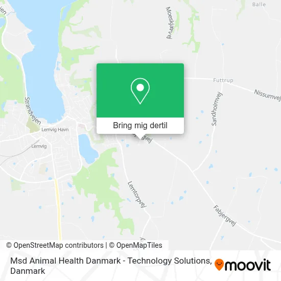 Msd Animal Health Danmark - Technology Solutions kort