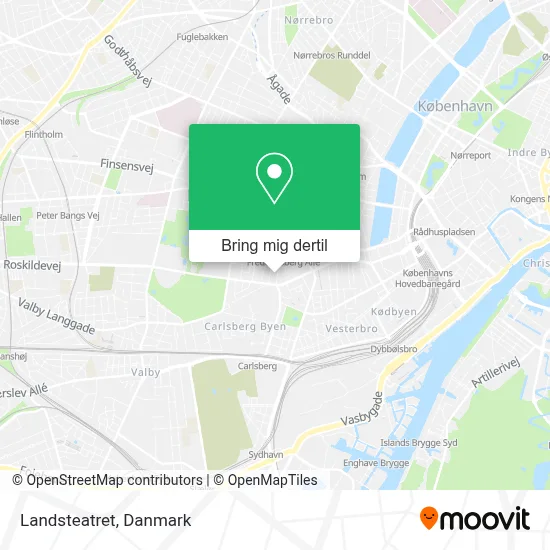 Landsteatret kort