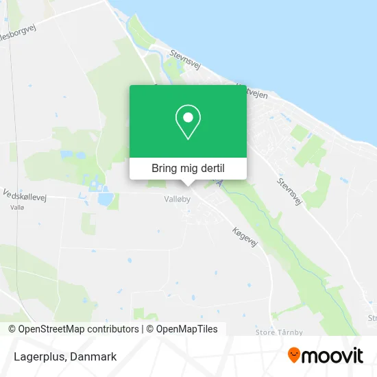 Lagerplus kort