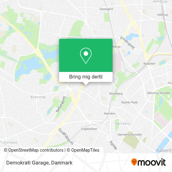 Demokrati Garage kort