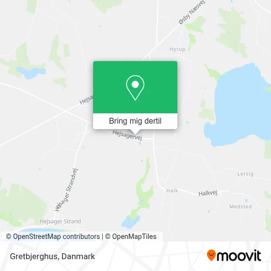 Gretbjerghus kort