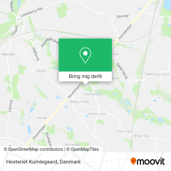 Hesteriet Kumlegaard kort
