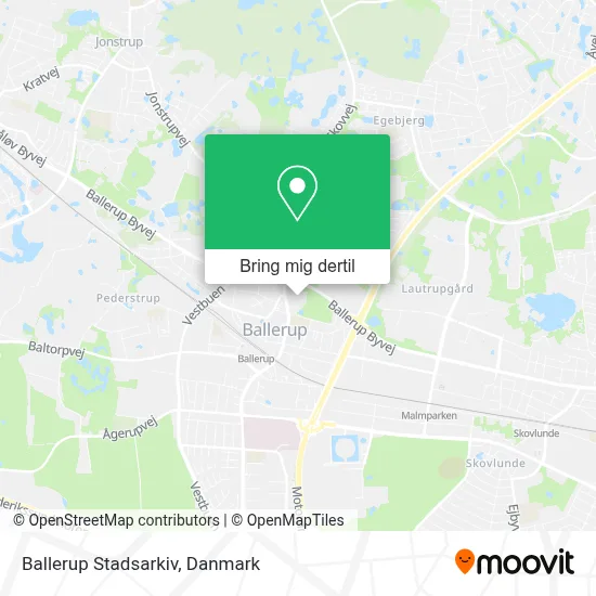 Ballerup Stadsarkiv kort