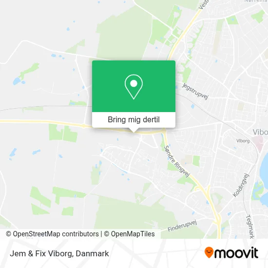 Jem & Fix Viborg kort