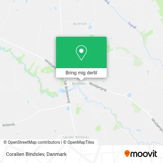 Corallen Bindslev kort