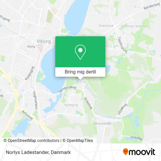 Norlys Ladestander kort