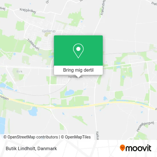 Butik Lindholt kort