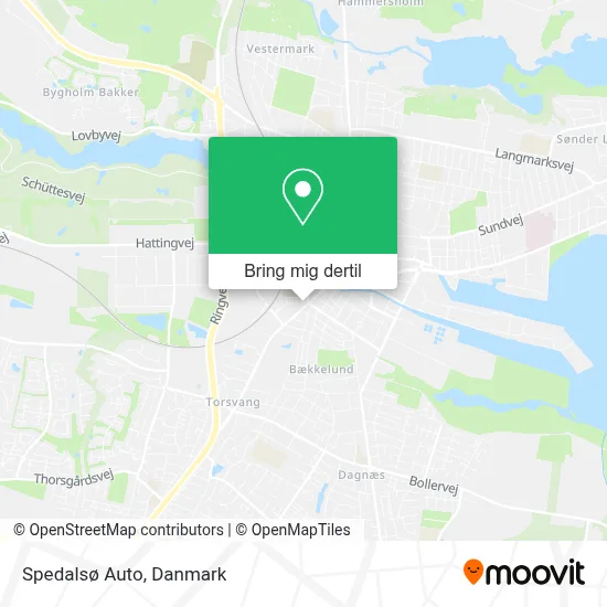 Spedalsø Auto kort