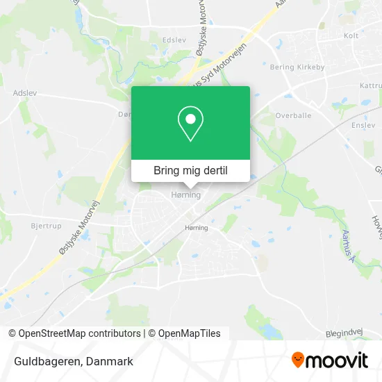 Guldbageren kort