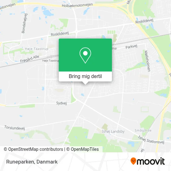 Runeparken kort