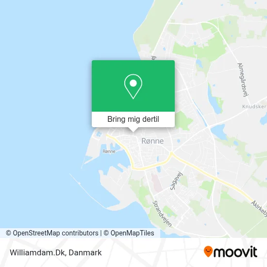 Williamdam.Dk kort