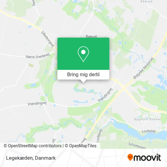 Legekæden kort
