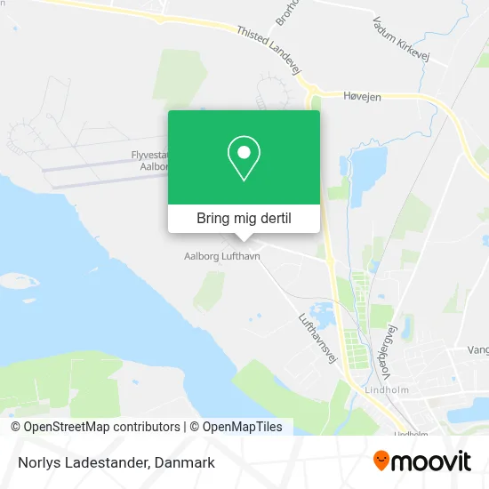 Norlys Ladestander kort