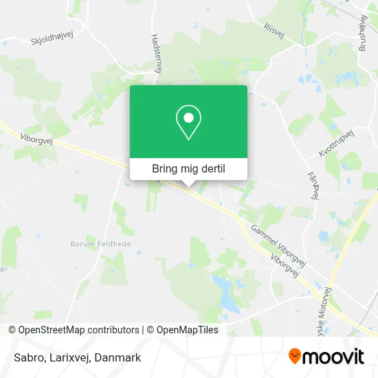 Sabro, Larixvej kort