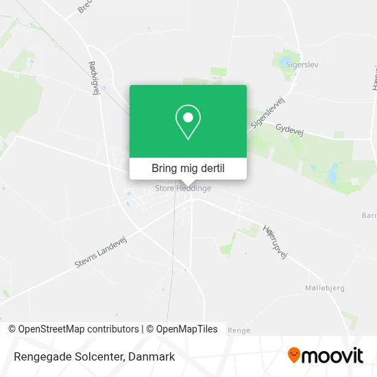 Rengegade Solcenter kort