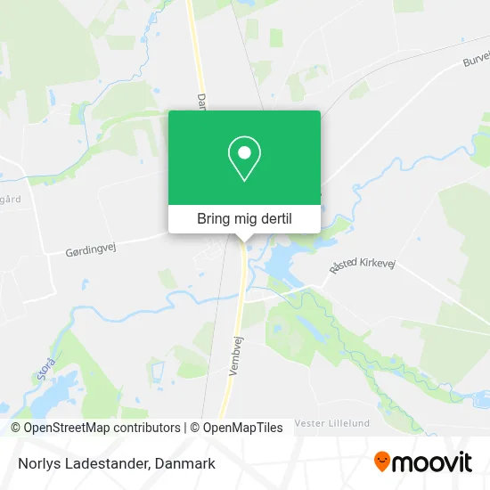 Norlys Ladestander kort