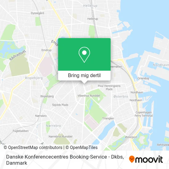 Danske Konferencecentres Booking-Service - Dkbs kort