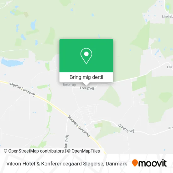 Vilcon Hotel & Konferencegaard Slagelse kort