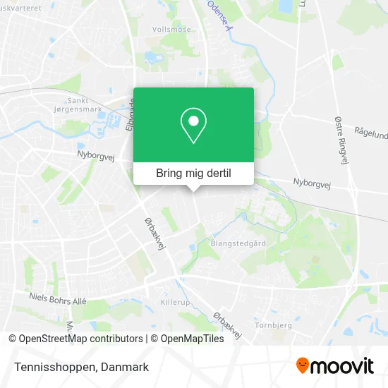 Tennisshoppen kort
