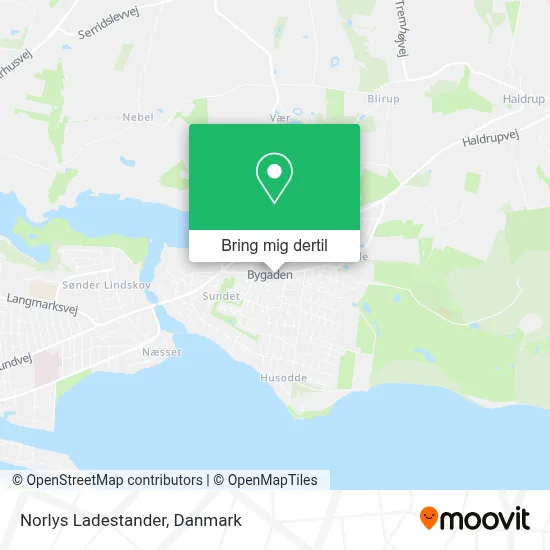Norlys Ladestander kort