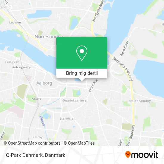 Q-Park Danmark kort