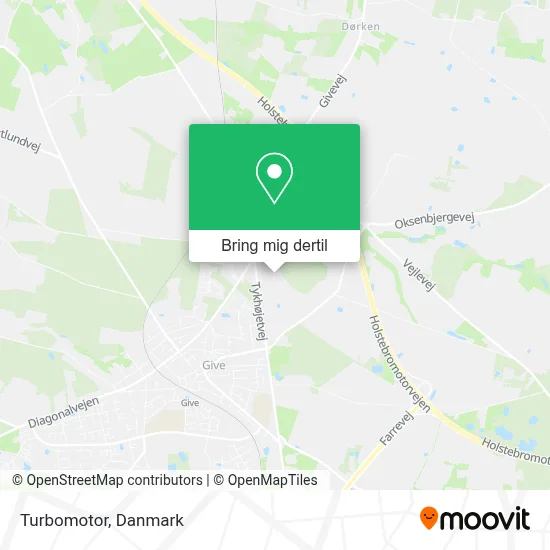 Turbomotor kort