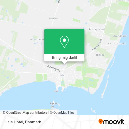 Hals Hotel kort