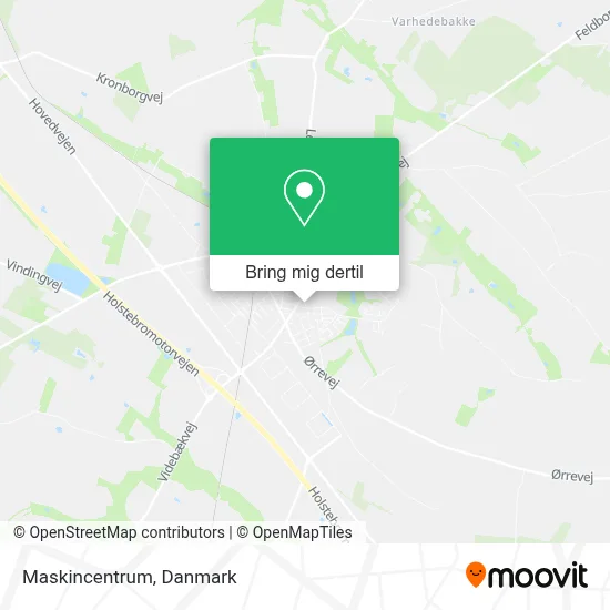 Maskincentrum kort