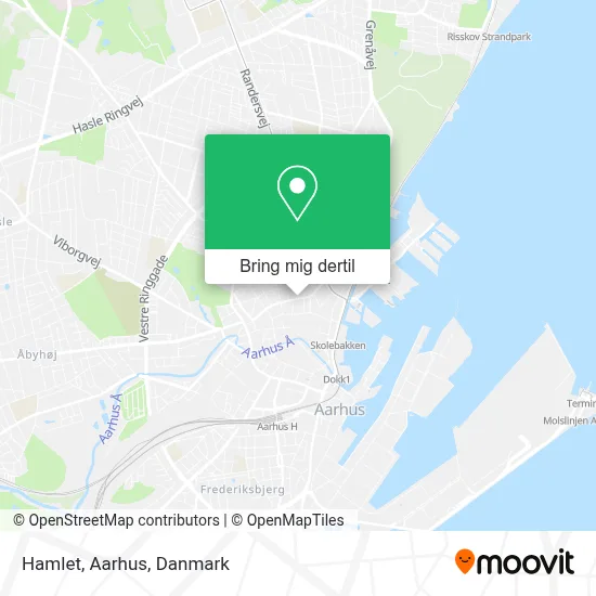 Hamlet, Aarhus kort