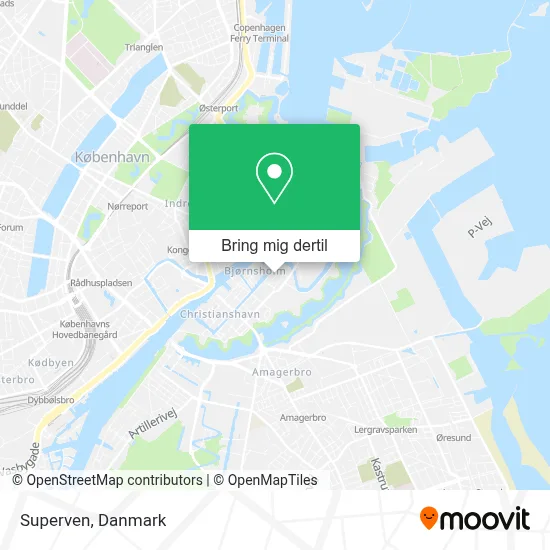 Superven kort