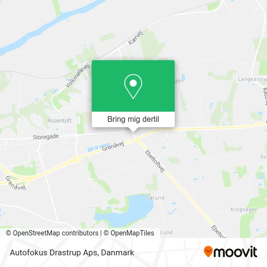 Autofokus Drastrup Aps kort
