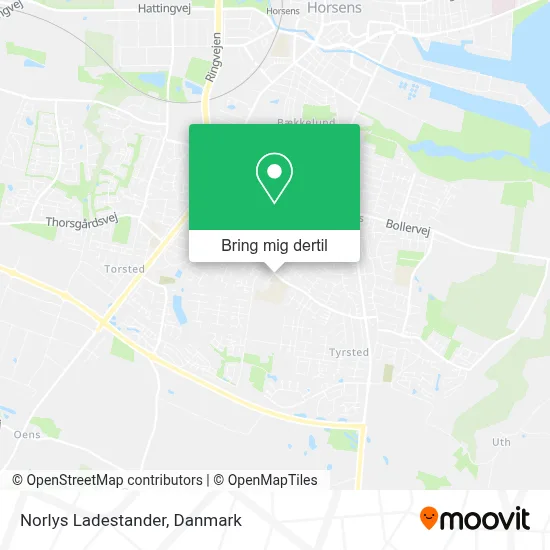 Norlys Ladestander kort