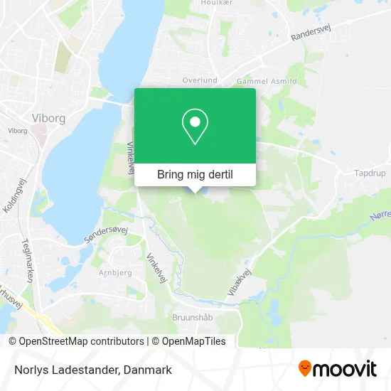 Norlys Ladestander kort