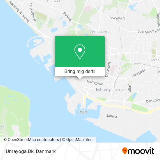 Umayoga.Dk kort