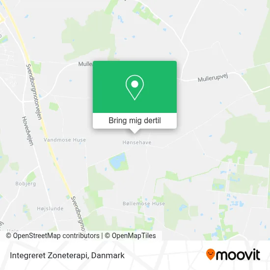 Integreret Zoneterapi kort