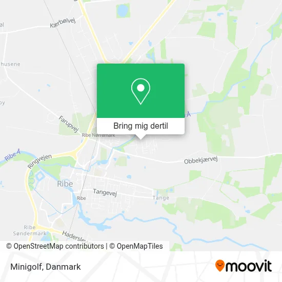 Minigolf kort