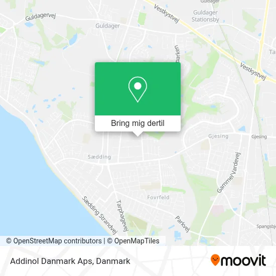 Addinol Danmark Aps kort