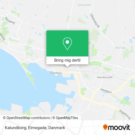 Kalundborg, Elmegade kort