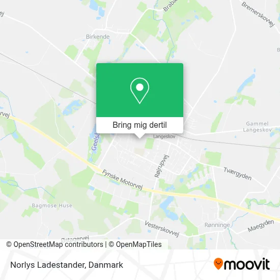 Norlys Ladestander kort