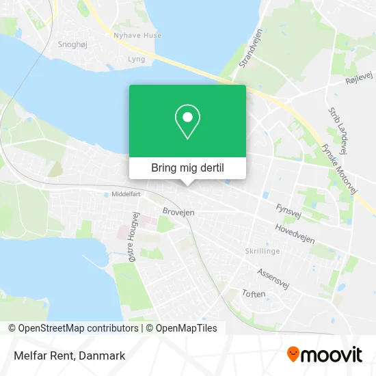 Melfar Rent kort