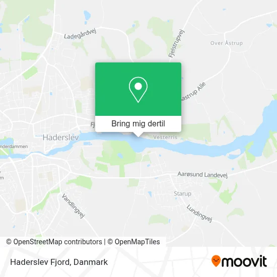 Haderslev Fjord kort