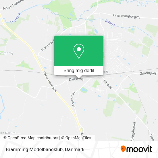 Bramming Modelbaneklub kort