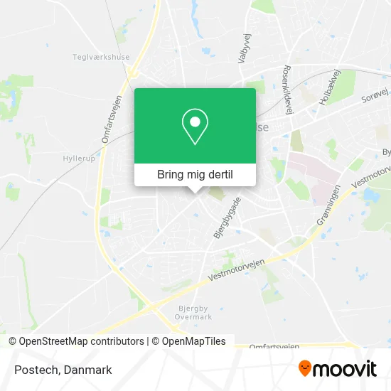 Postech kort