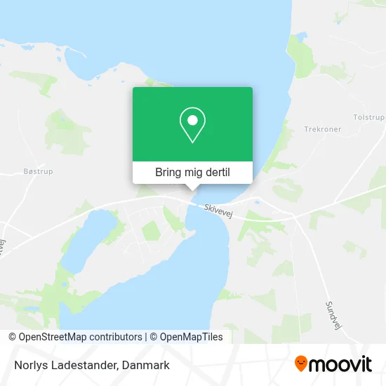 Norlys Ladestander kort