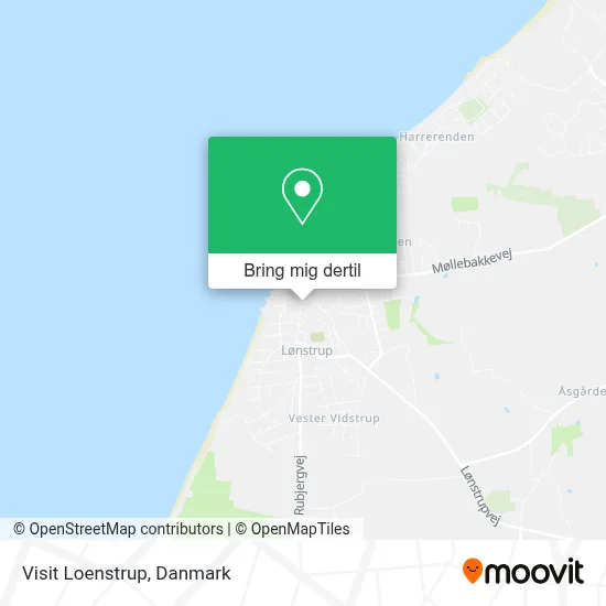 Visit Loenstrup kort