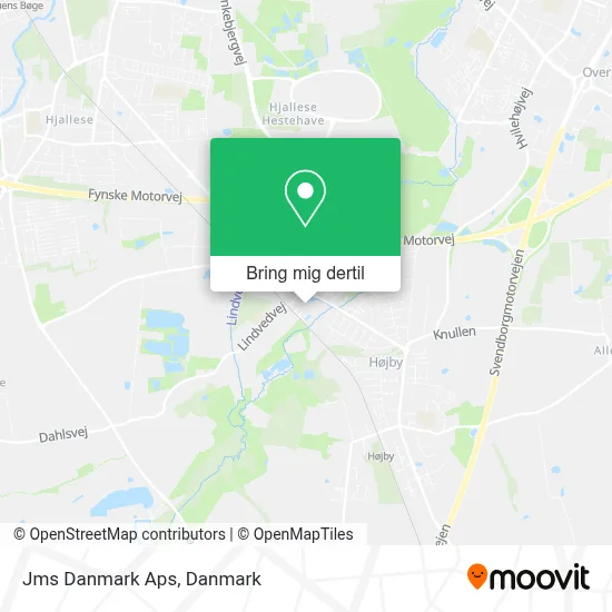 Jms Danmark Aps kort
